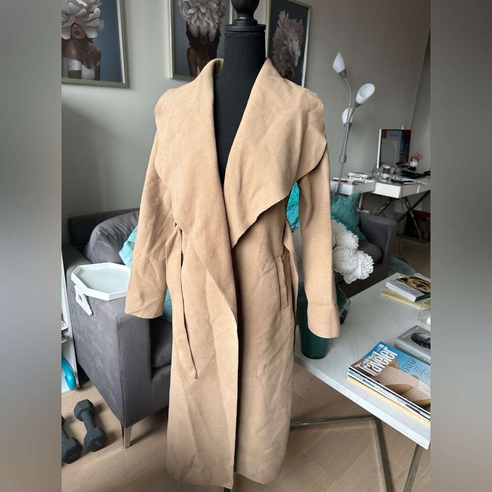 Wrap coat - Picture 2 of 2